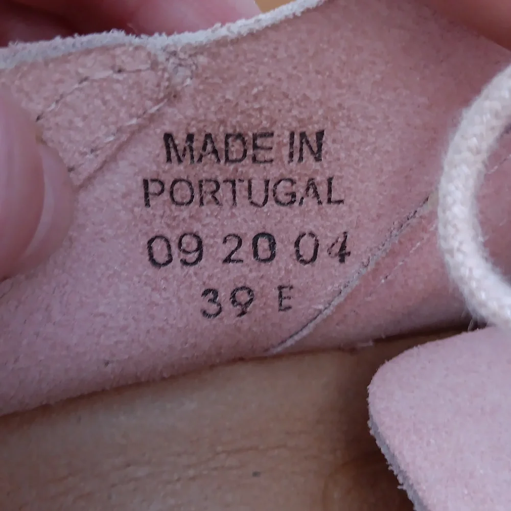 Birkenstock Gary pink suede leather lace up shoes women's 8 - Picture 10 of 12